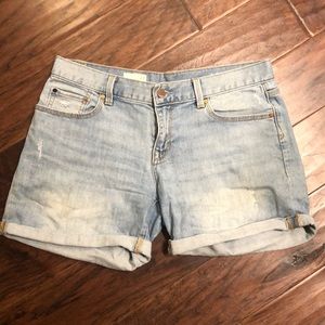Gap denim shorts, size 27